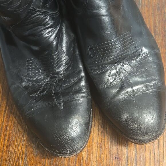 Mens vintage evenin star dancing cowboy boots size 12 - Picture 5 of 10